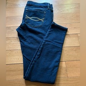 Abercrombie & Fitch vintage navy legging jeans size 2 (waist 26”)